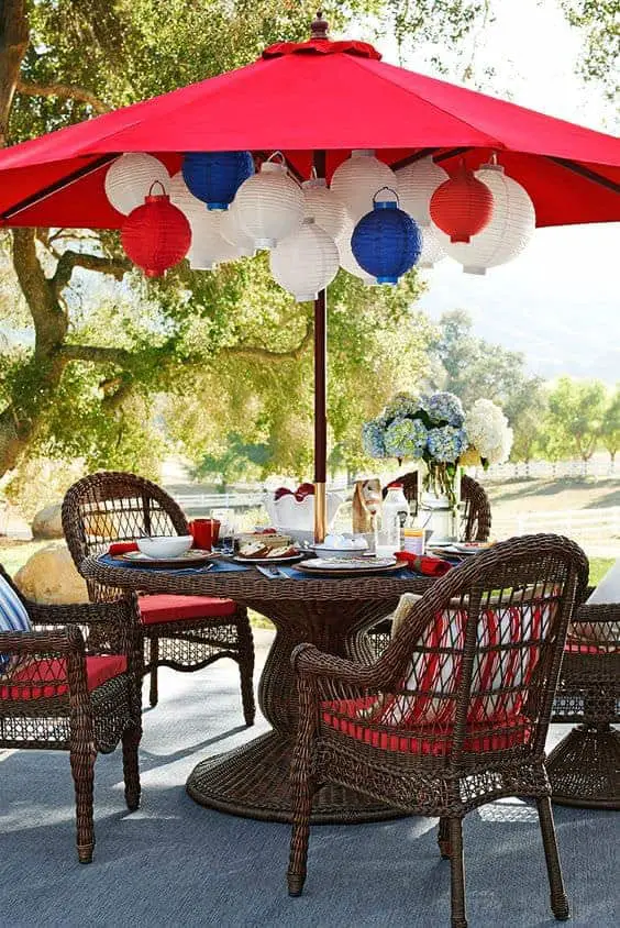 8 Quick & Cheap Decoration Ideas for Your 4th of July Garden Party