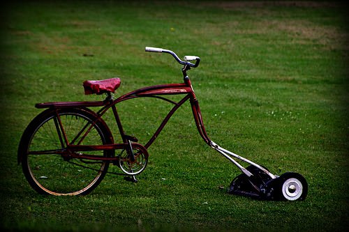 The Bike Mower 27 - gardens