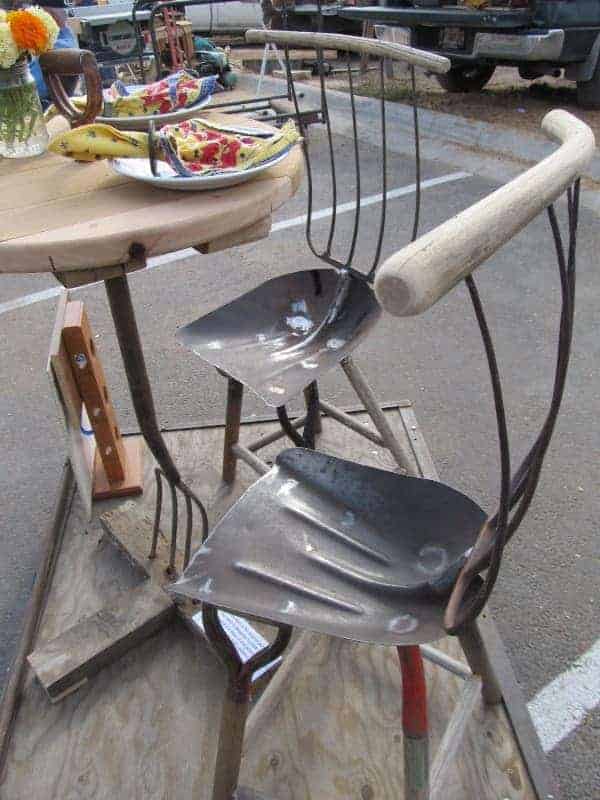 Chairs and Table from Old Tools 19 - Tools