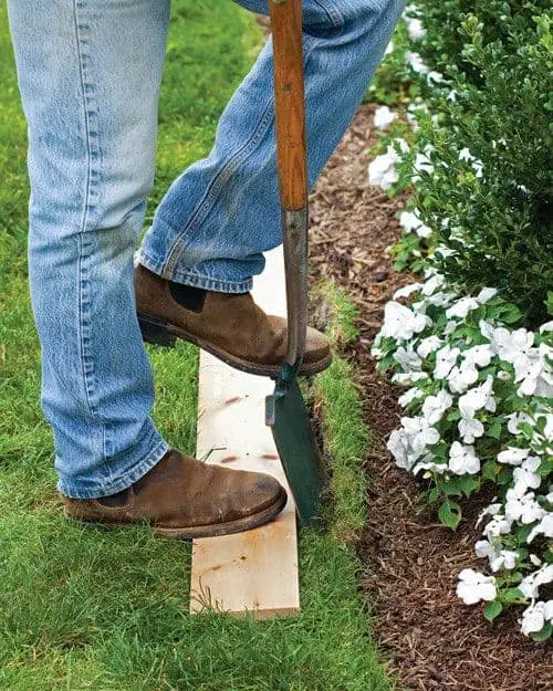 Easy Way to Edge a Lawn 1 - recycle