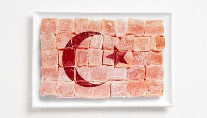 turkey-flag-made-from-food