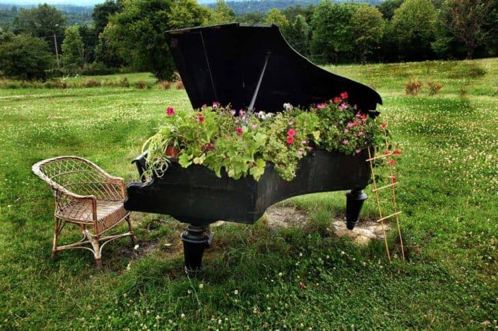 Old Piano Planter 1 - Flowers & Plants - 1001 Gardens 1122038