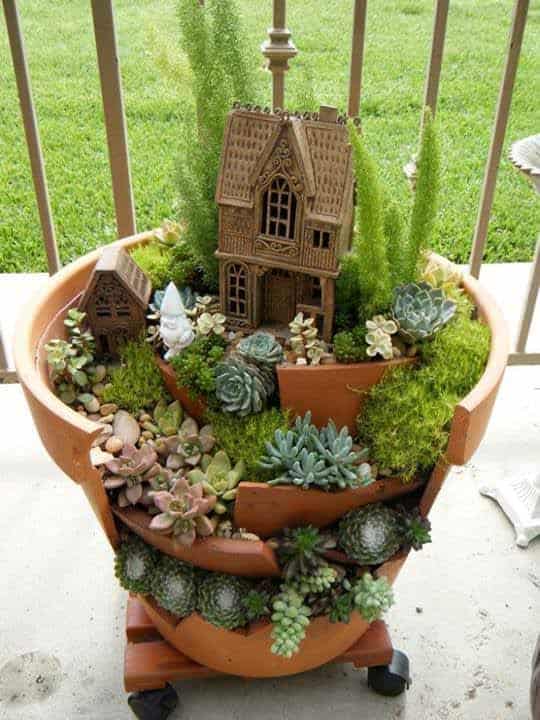 Awesome Clay Pot Mini Garden 14 - pots