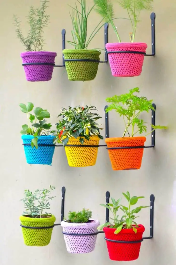 Crochet in Garden 7 - Urban Gardens & Agriculture