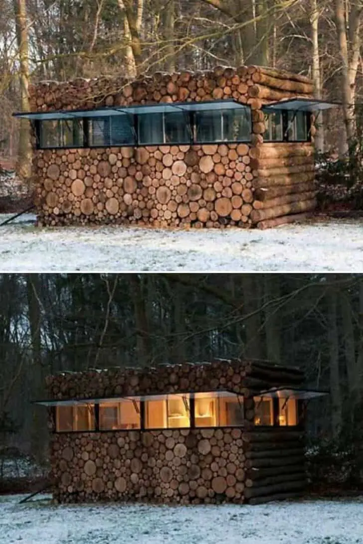 Log House in the Wood