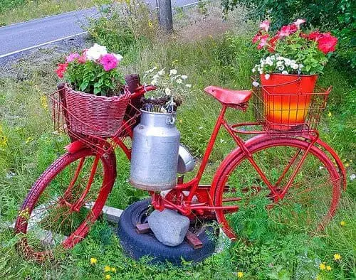 red-bike-garden