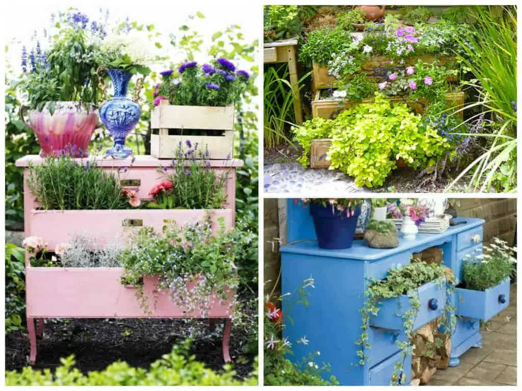 Diy Recycled Garden Dresser • 1001 Gardens