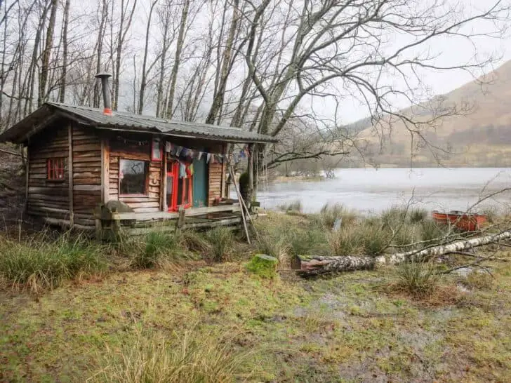 Loch Voil Hut 5 - travelling