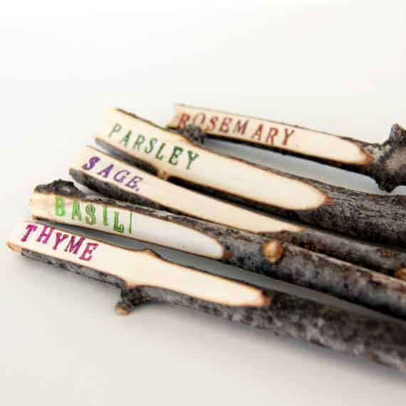 Diy : Twigs as Garden Markers 19 - Flowers & Plants - 1001 Gardens Diy : Twigs as Garden Markers 18 - Flowers & Plants