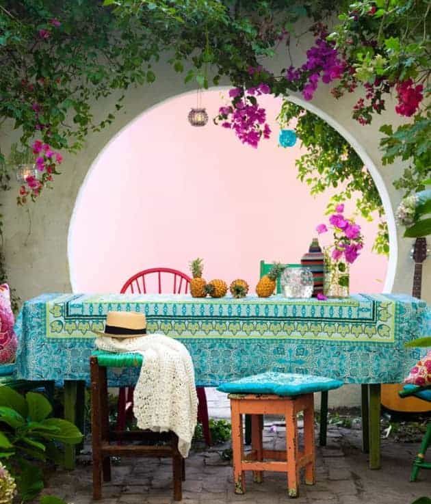 14 Bohemian Style Gardens 11 - Garden Decor - 1001 Gardens 1546-630x737