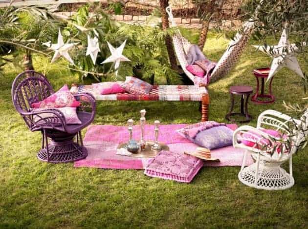 14 Bohemian Style Gardens 7 - Garden Decor - 1001 Gardens 2156-630x469