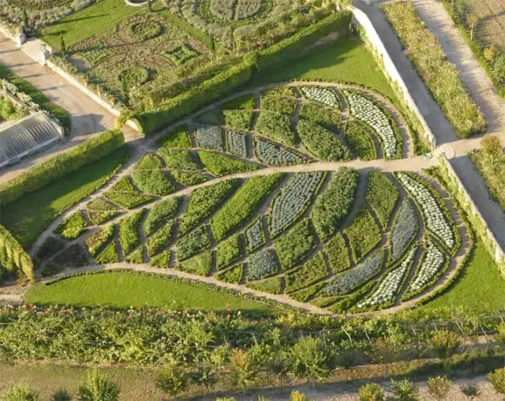 Design Garden Landscape of Abundance of La Chatonnière 8 - pots