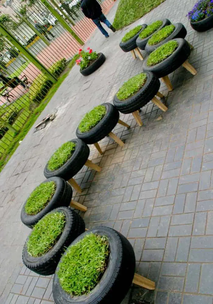 10 DIY Recycled Tires Decoration Ideas for Your Garden 2 - Garden Decor