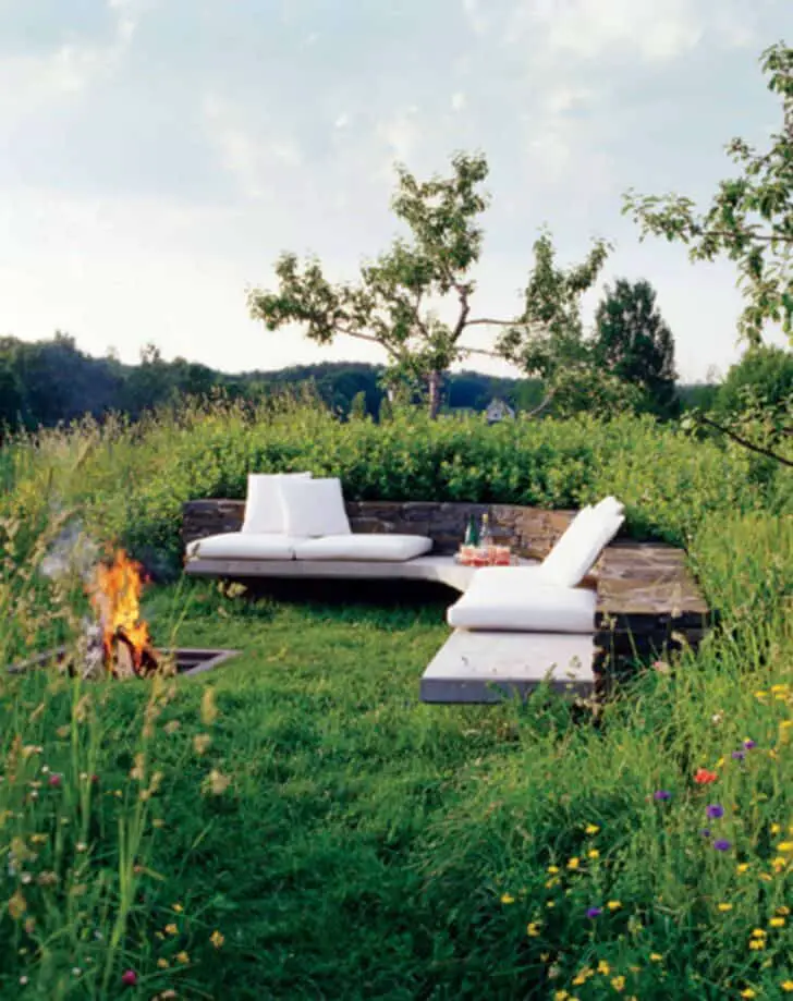 Cosy Area In A Wild Garden 1 - fireplace