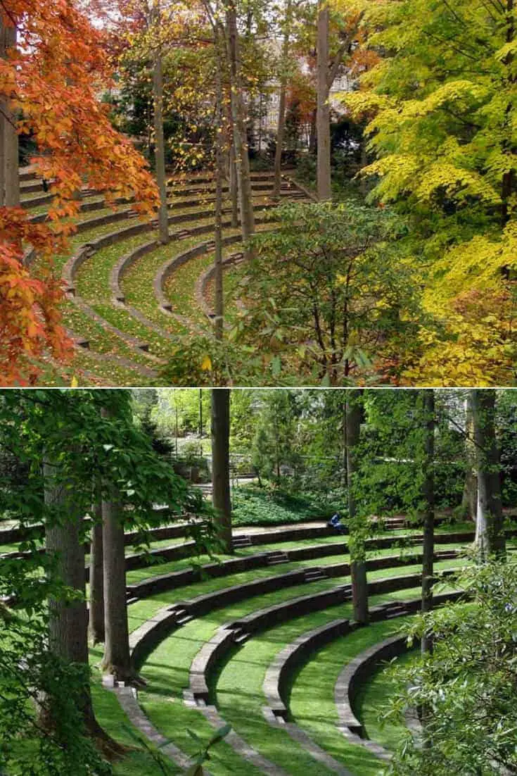 scott outdoor amphitheater landscape - 1001 gardens
