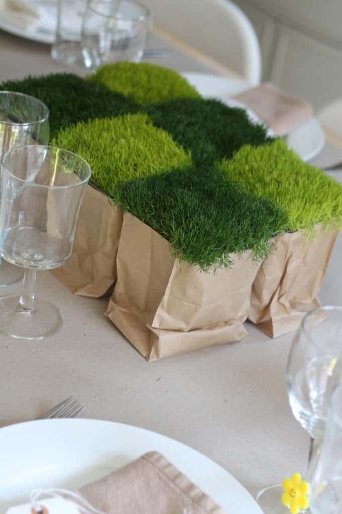 Moss Centerpiece 3 - grass