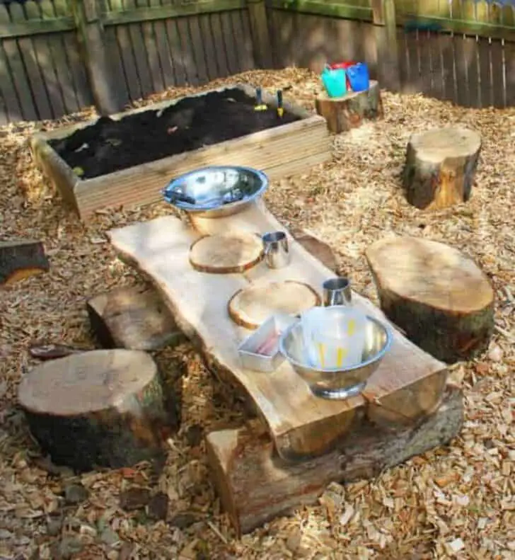 30 Kids Outdoor Mud Kitchen Ideas 13 - Kids Playhouses & Playgrounds