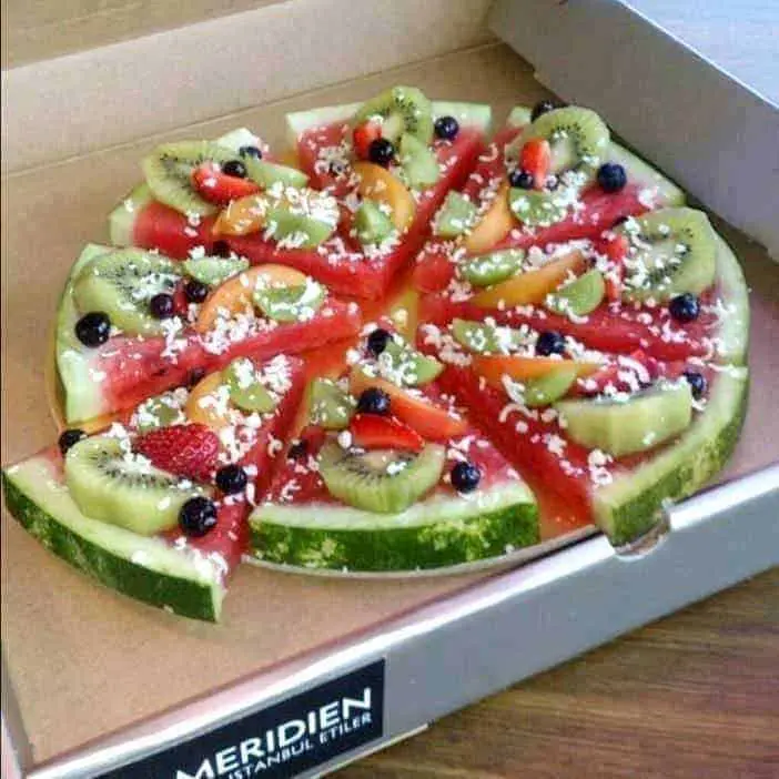 Watermelon Pizza 1 - vegetable
