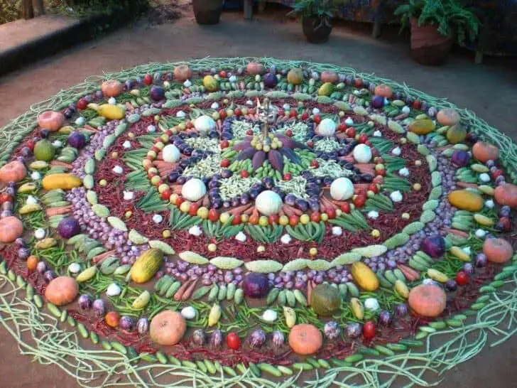 Veggie Mandala 4 - vegetable