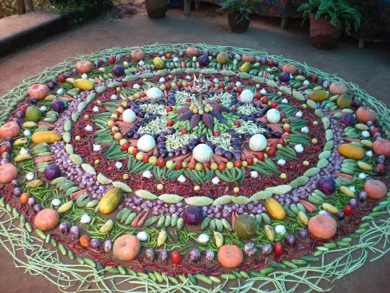 Veggie Mandala • 1001 Gardens