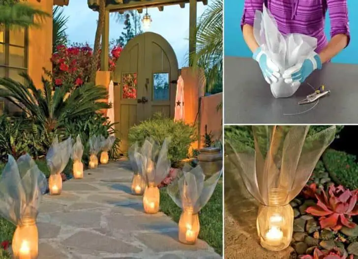 Diy: Garden Luminaries 1 - Outdoor Lighting