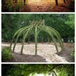 Living Willow Garden Decor Structure