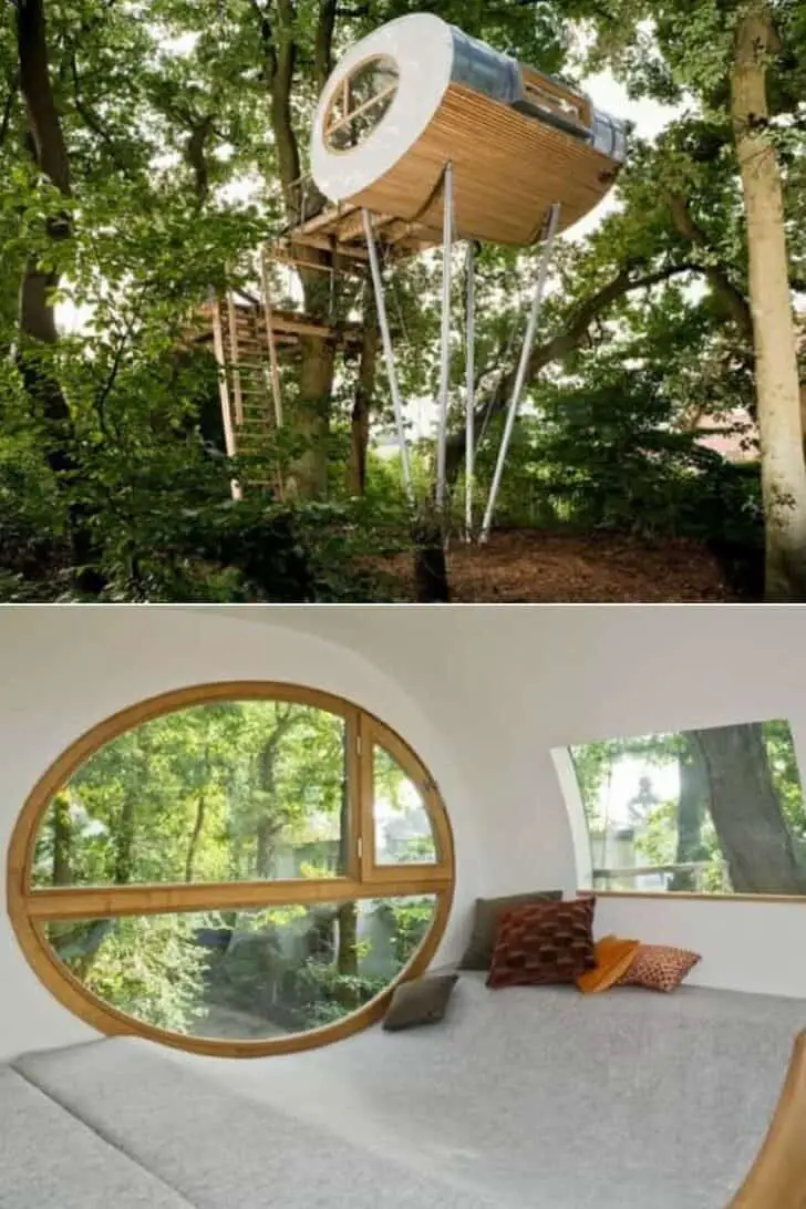 Design and Comfortable Beautiful Tree House