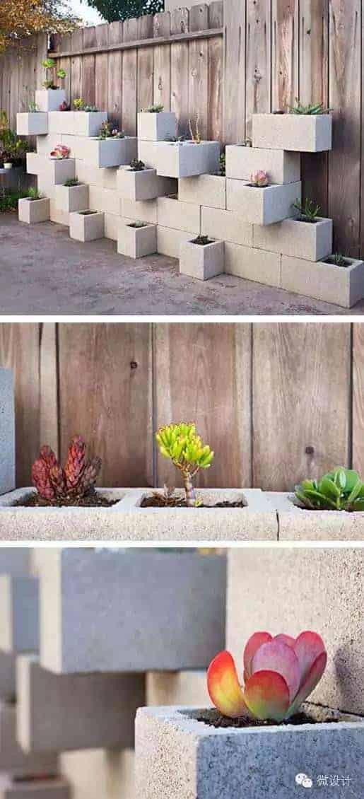 10 Ideas to Recycle Cinder Blocks in the Garden