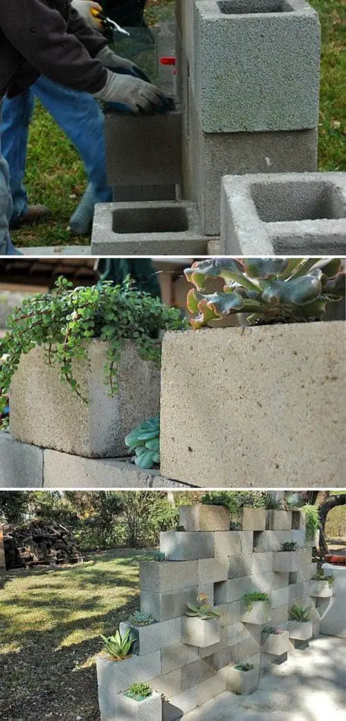 10 Ideas To Recycle Cinder Blocks In The Garden 1001 Gardens