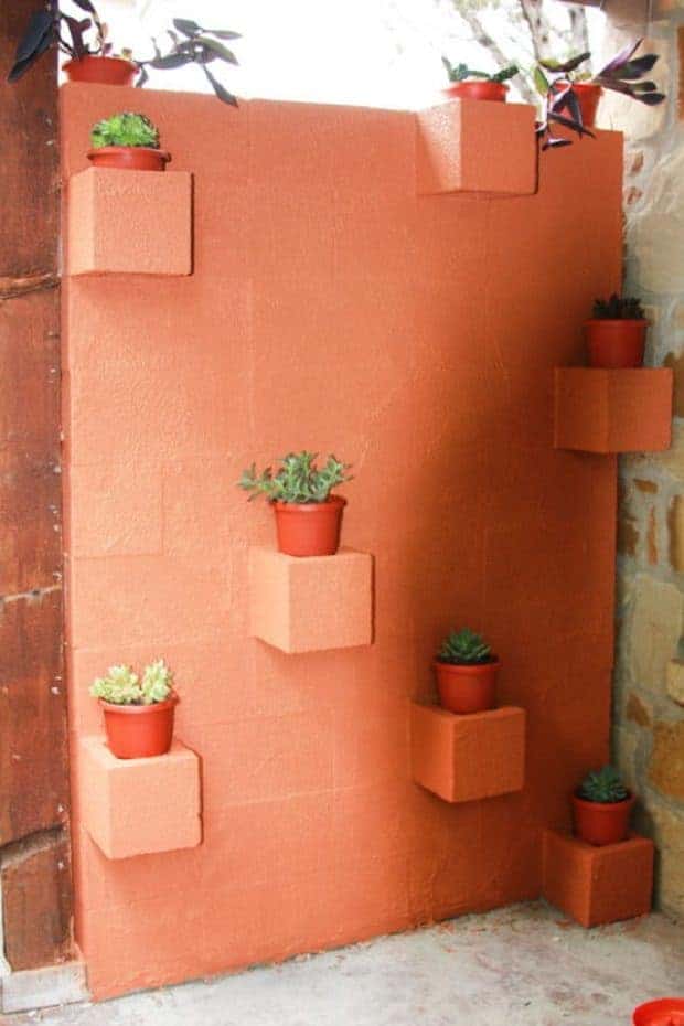 10 Ideas to Recycle Cinder Blocks in the Garden 17 - Patio & Outdoor Furniture