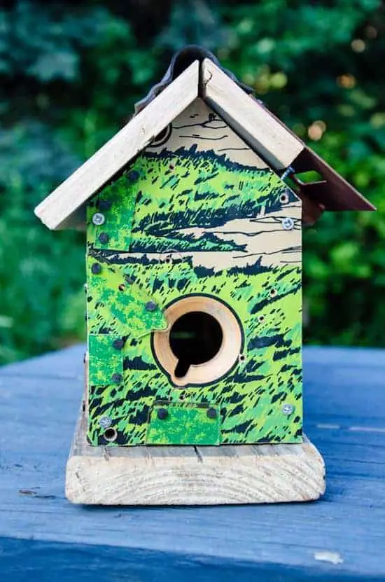 Repurposed Pinball Birdhouses 3 - Bird Feeders & Houses