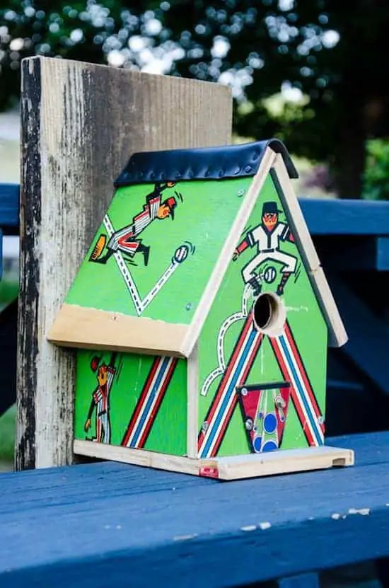 Repurposed Pinball Birdhouses 6 - Bird Feeders & Houses