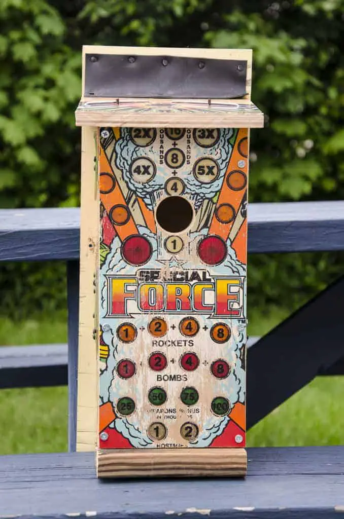 Repurposed Pinball Birdhouses 11 - Bird Feeders & Houses