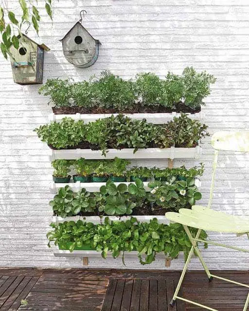 How to Make a Rain Gutter Garden 19 - recycle