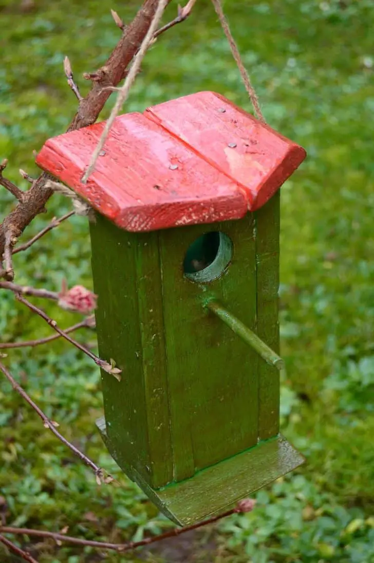 Birdhouse Made From Recycled Wooden Pallet 11 - Bird Feeders & Houses