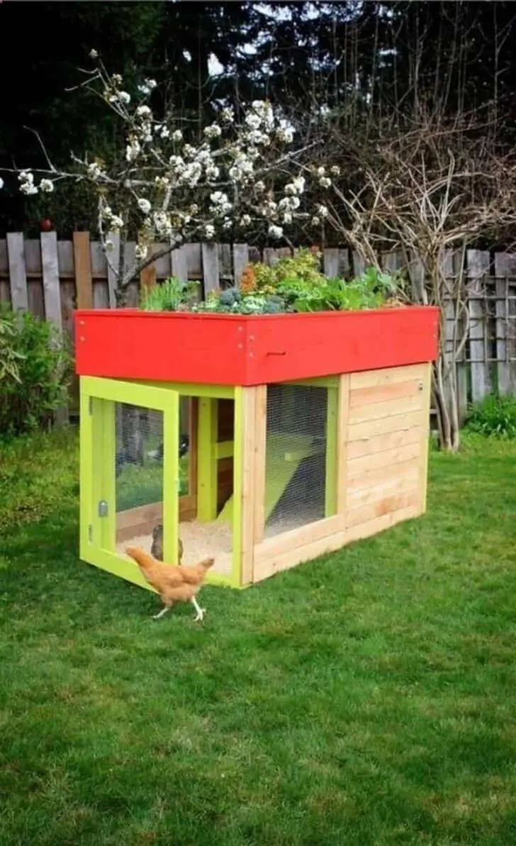 Modern, Aesthetic Chicken Coop 6 - Bird Feeders & Houses
