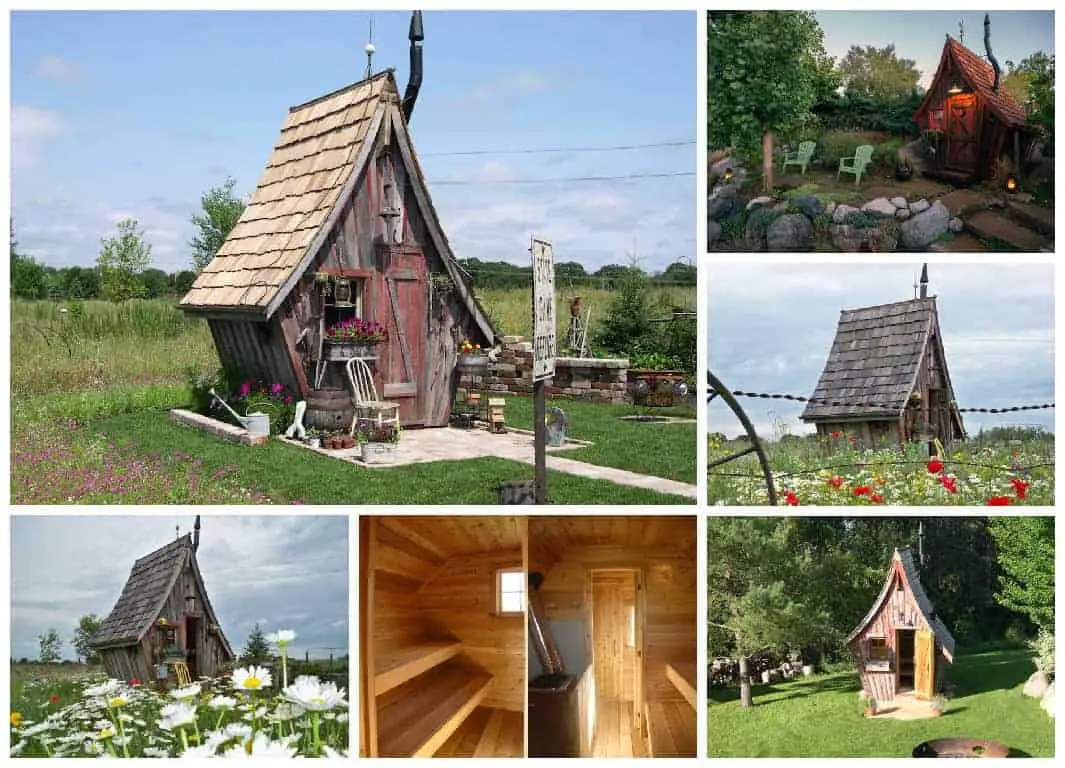 The Rustic Way Whimsical Huts Built With Reclaimed Wood 