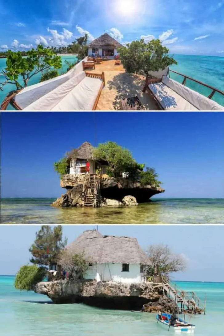 The Rock: A Restaurant Perched On a Zanzibar Rock