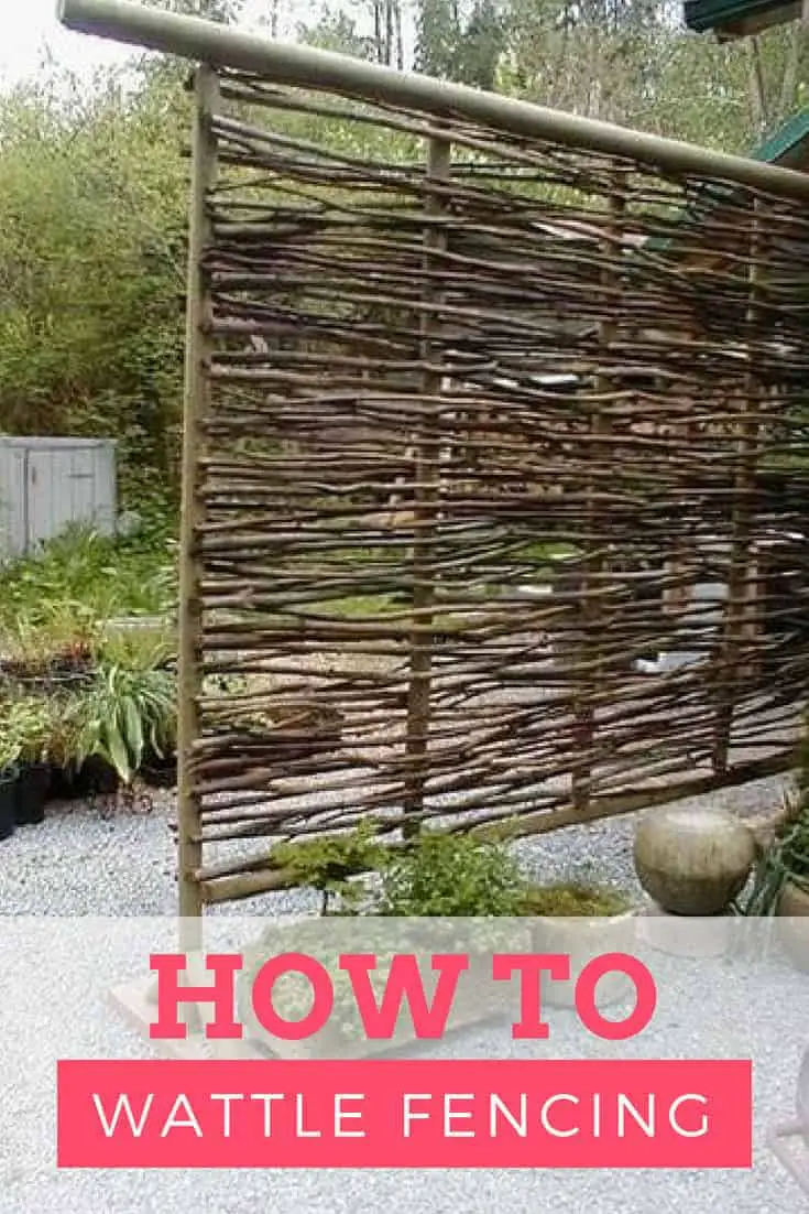 How To Make Wattle Fencing An Inexpensive Option For Fencing 1001