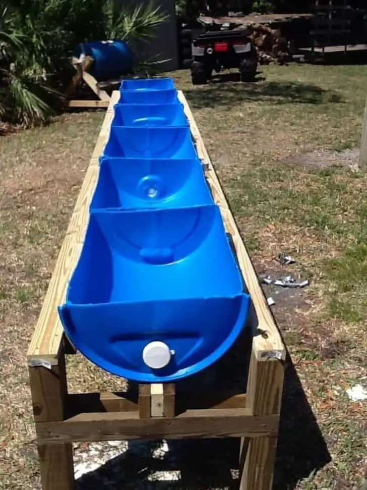 Raised Plastic Barrel Planter Tutorial