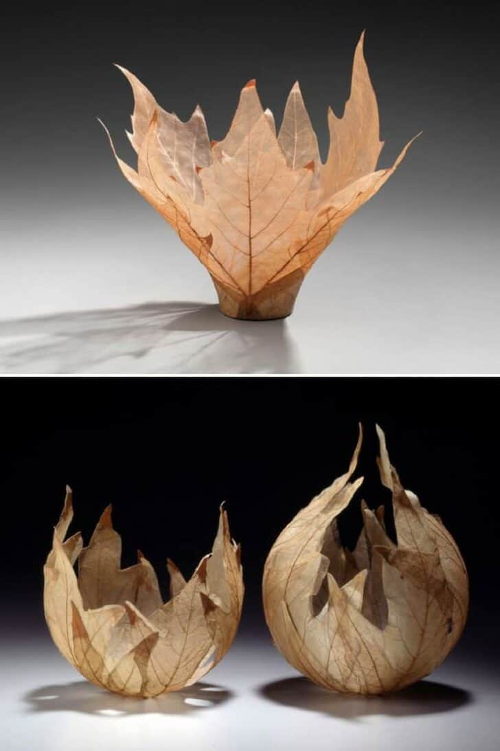 Maple Leaf Bowl Sculpture