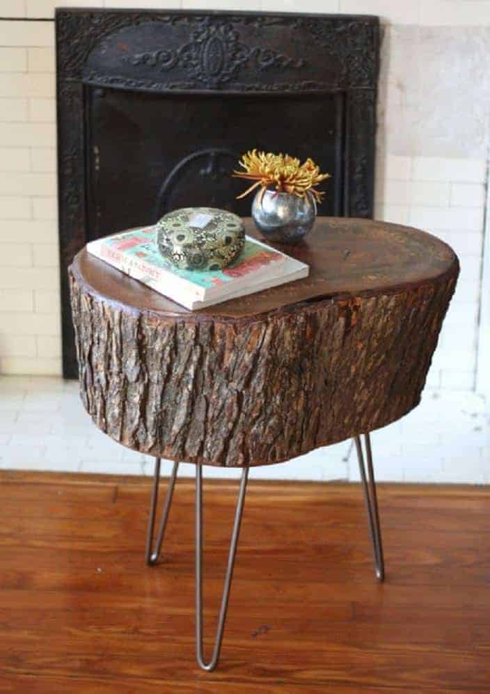 15 DIY Wood Log Ideas for Your Garden - patio-outdoor-furniture 15 DIY Wood Log Ideas for Your Garden - patio-outdoor-furniture