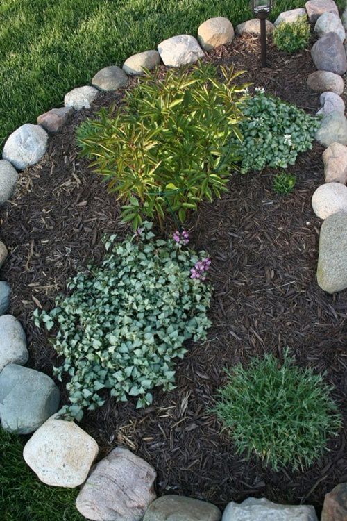 garden edging from repurposed materials • 1001 gardens