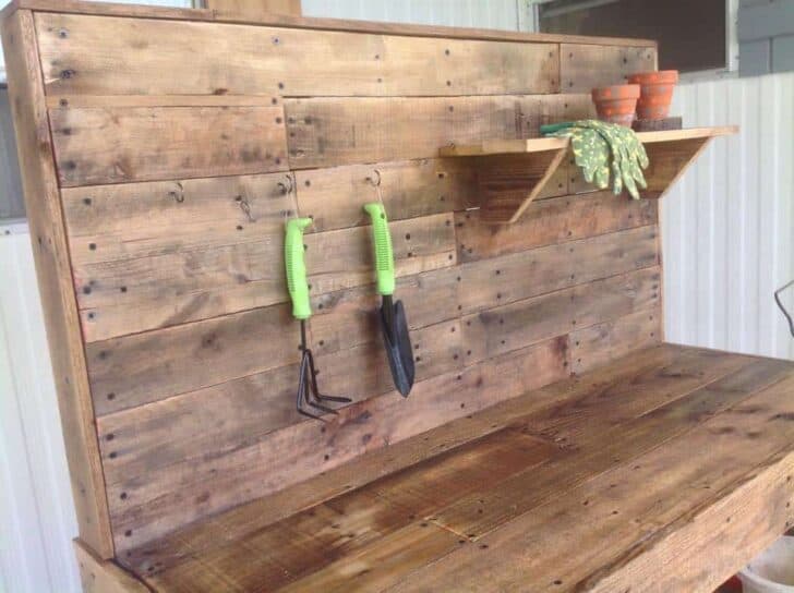 Potting-Bench-Wood-Pallets