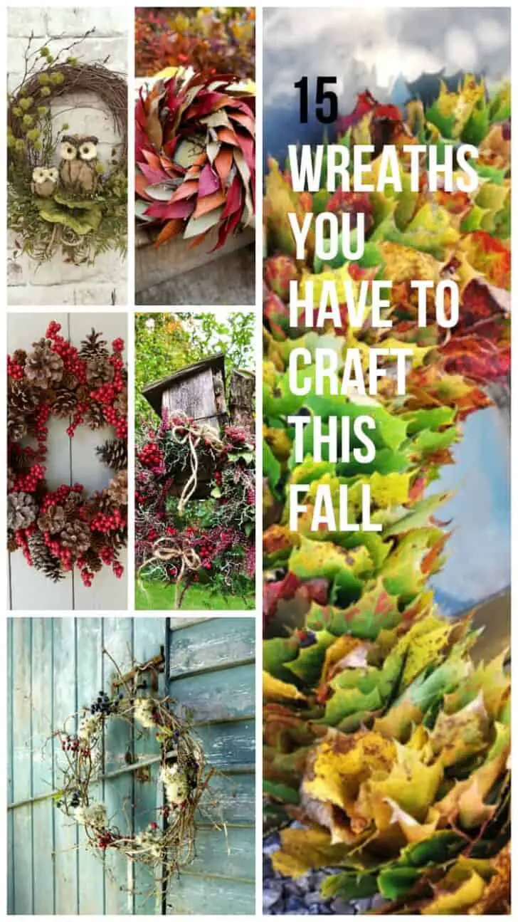 15 Wreaths You Have to Craft This Fall 11 - Flowers & Plants
