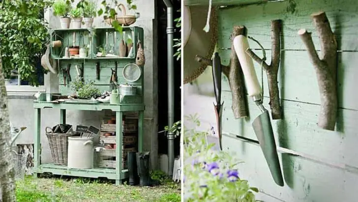 10 Garden Tool Racks You Can Easily Make