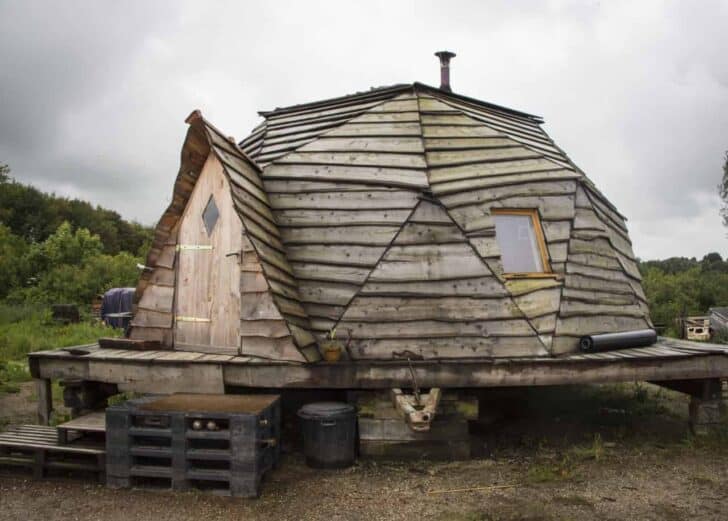 Geodesic Dome in Brittany 5 - Summer & Tree Houses