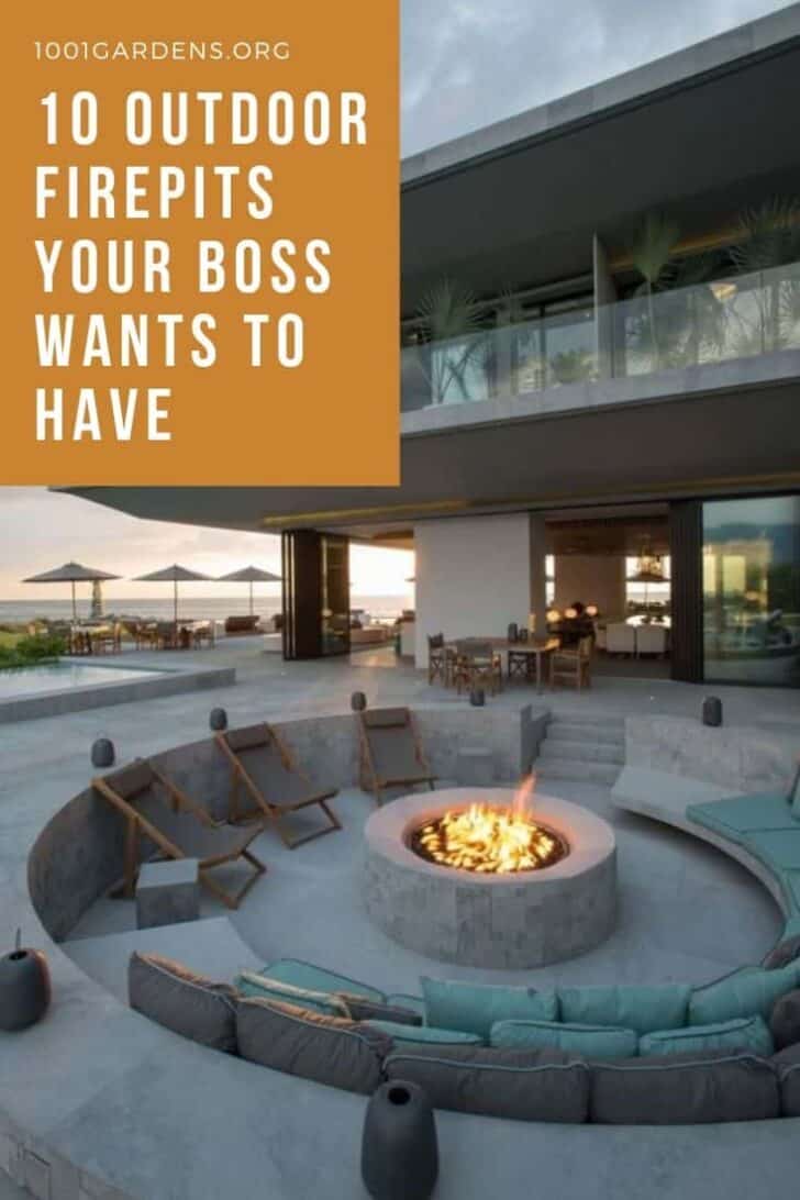 10 Amazing Outdoor Firepits 8 - Landscape & Backyard Ideas - 1001 Gardens 10 Outdoor Firepits Your Boss Wants to Have