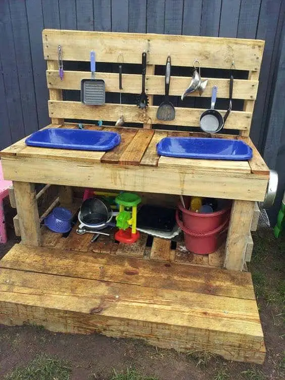 10 Fun Ideas for Outdoor Mud Kitchens for Kids