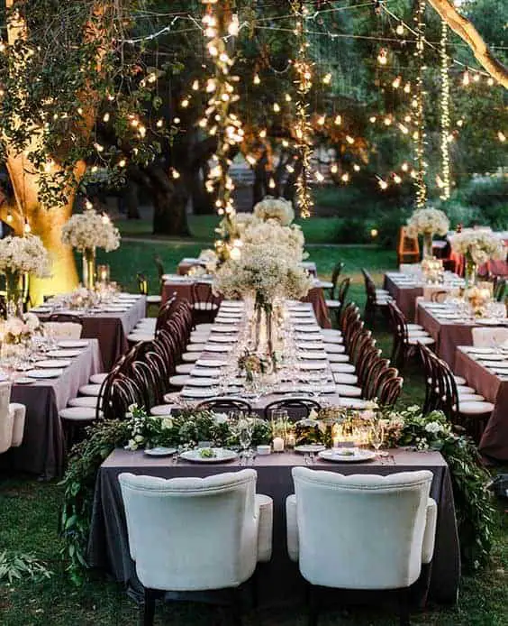 10 Brilliant Garden Wedding Decoration Ideas